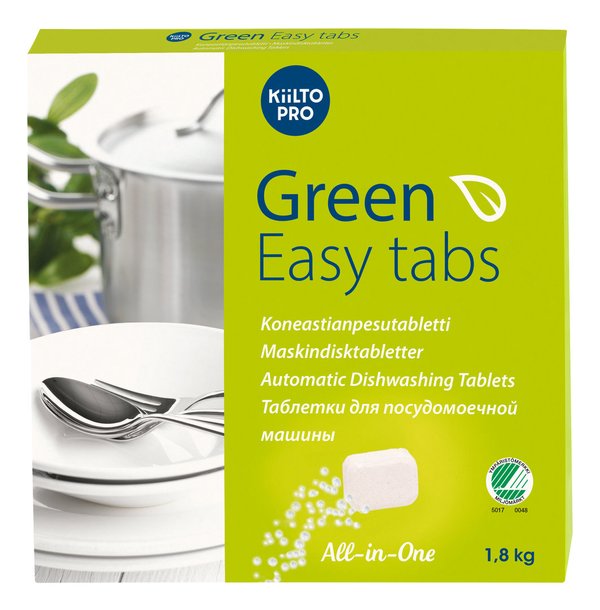Kiilto Green Easy Tabs konetiskitabletti 100 kpl