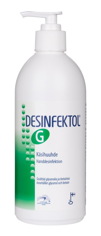 Käsihuuhde desinfektol G 10*500 ml pumpulla