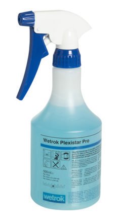 Wetrok Plexistar Pro 12*500 ml, pleksilasi, akryylilasi, litteät näytöt